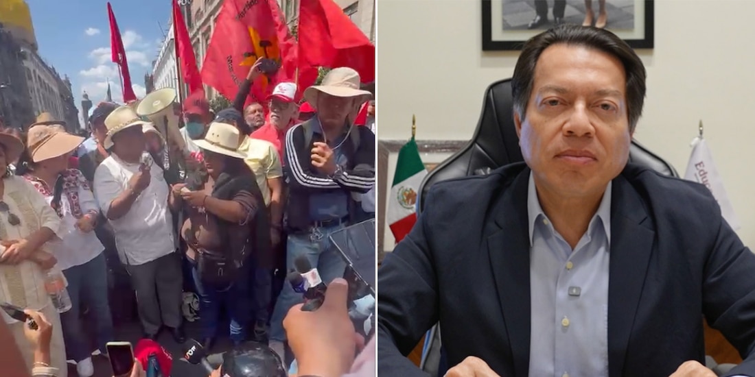 Mario Delgado llama al diálogo con los maestros de la CNTE tras protesta del 1 de junio