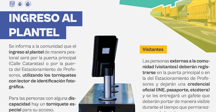 Nuevas medidas de seguridad en el CCH Sur