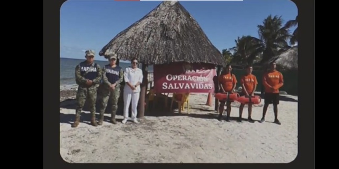 Operación de elementos de la Secretaría de Marina.