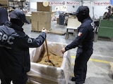 Elementos de Seguridad federal en la operación.