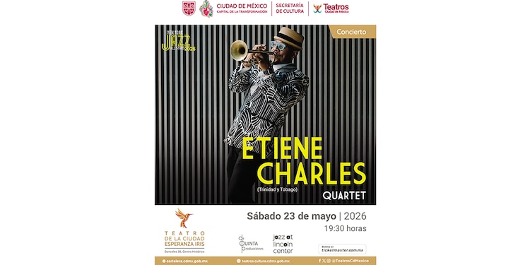 Concierto de Etienne Charles Creole Quartet