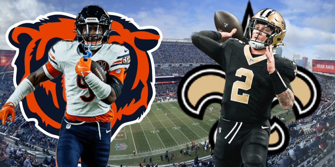 Bears reciben a Saints para la Semana 7 de la NFL.