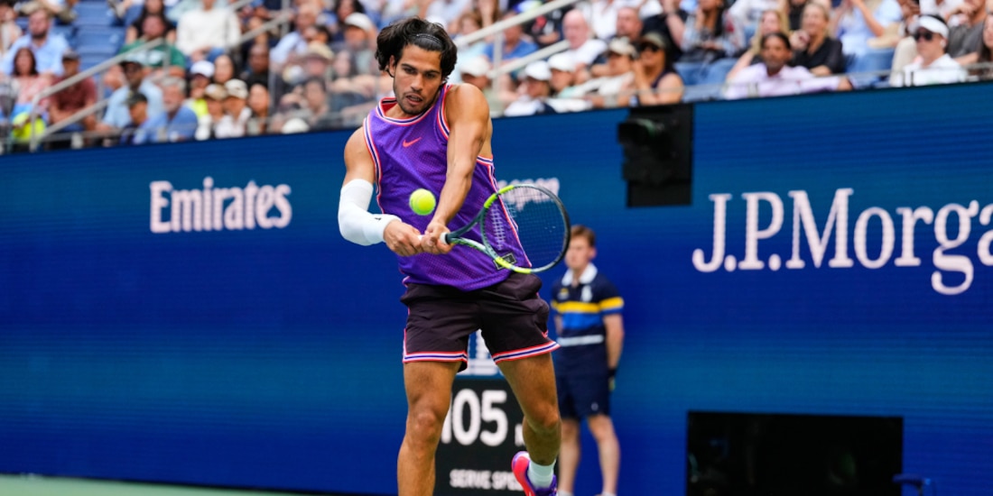 Carlos Alcaraz busca ser bicampeón del US Open.
