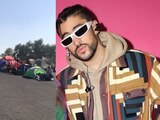 Fans de Bad Bunny acampan afuera del Estadio Azteca un día antes del concierto