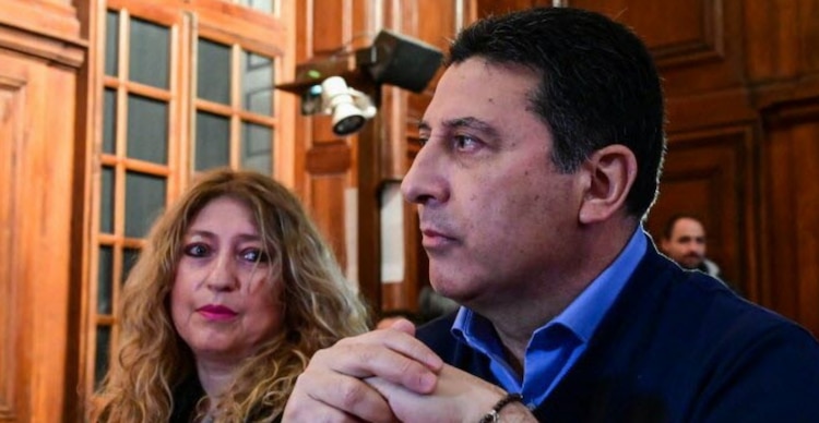 Humberto Zepeda y Ana Luz Contreras, padres de Nicolás Zepeda