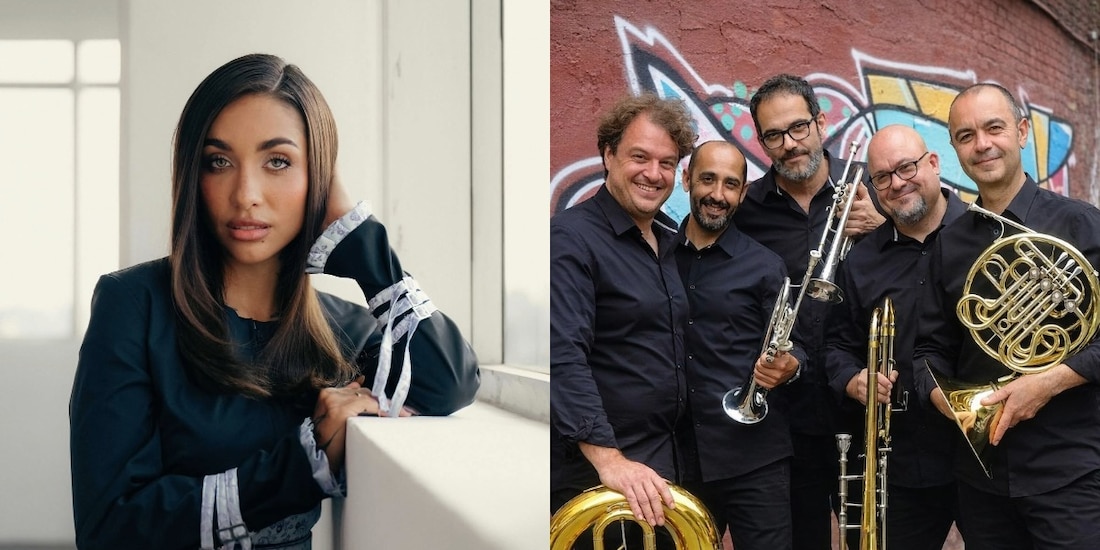 ¿Quiénes son María Becerra y Spanish Brass?