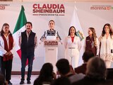 Claudia Sheinbaum Pardo promete mejorar la conectividad nacional con infraestructura vial y ferroviaria.
