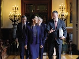 LA PRESIDENTA, ayer, con Jamieson Greer