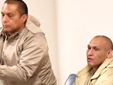 Miguel Ángel (izq.) y Omar Treviño detenidos en foto de archivo.
