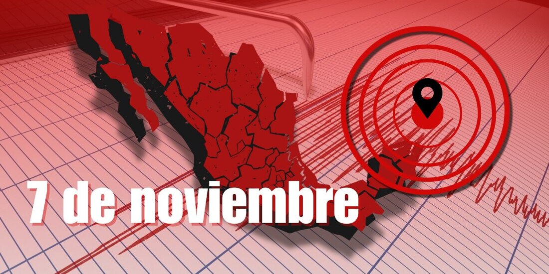 Esta es la actividad sísmica de hoy, 7 de noviembre.