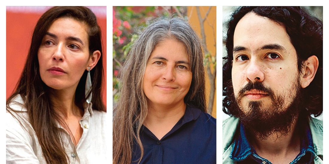 FERNANDA TRÍAS, Selva Almada y Jorge Comensal