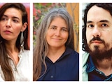 FERNANDA TRÍAS, Selva Almada y Jorge Comensal