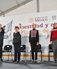 La presidenta Claudia Sheinbaum Pardo y la gobernadora Delfina Gómez Álvarez encabezaron un encuentro masivo con más de 65 mil asistentes en Toluca.