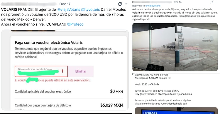 Vuelos cancelados Volaris