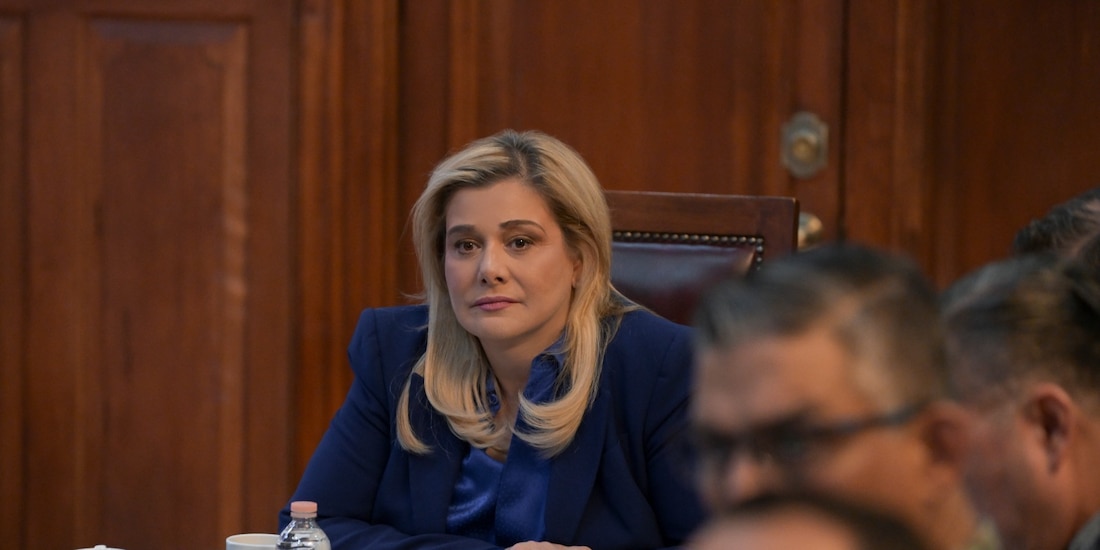 La gobernadora Maru Campos encabeza la Mesa Estatal de Construcción de Paz en el Palacio de Gobierno.