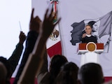 Claudia Sheinbaum este jueves en conferencia de prensa.