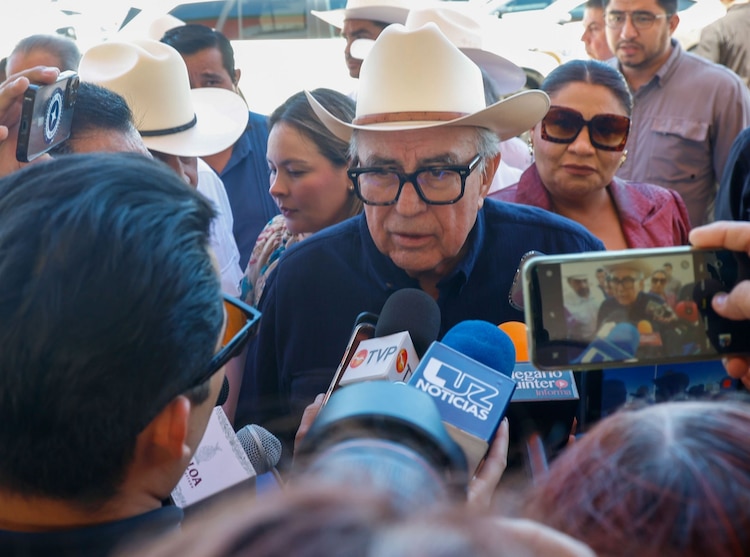 El gobernador con licencia de Sinaloa, Rubén Rocha, en fotografía de archivo.