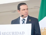 Jorge Jiménez, secretario de Gobierno de Guanajuato, en conferencia, el 16 de junio.