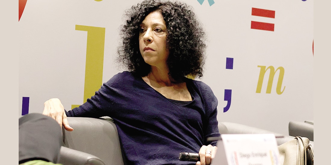 La también periodista, el sábado pasado en Monterrey