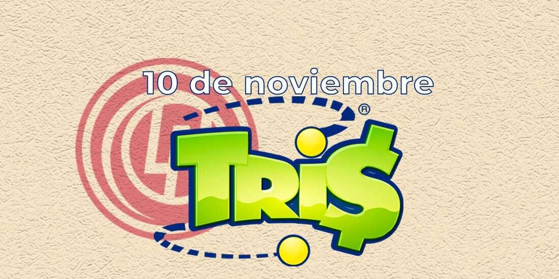 Resultados del Tris de hoy 10 de noviembre del 2024.