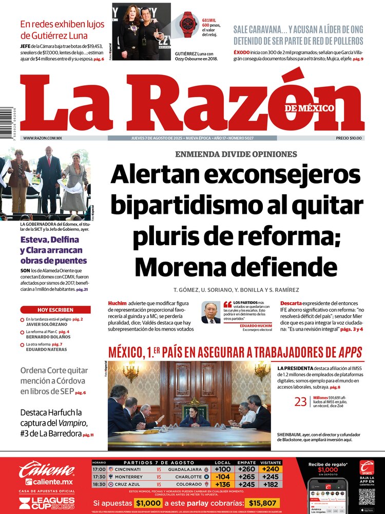 La Razón 07 Agosto 2025