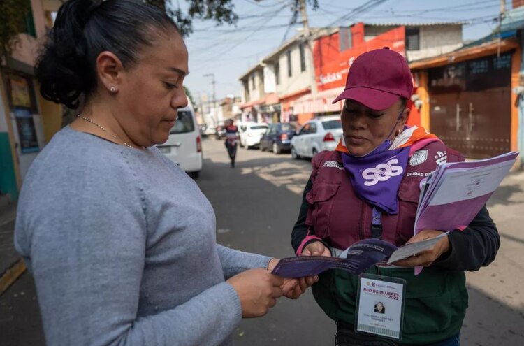 Red de mujeres para el bienestar.