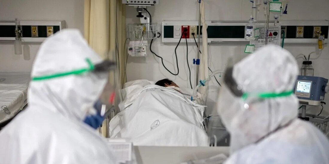 Hospitalizaciones por casos de COVID-19 en el Seguro Social.