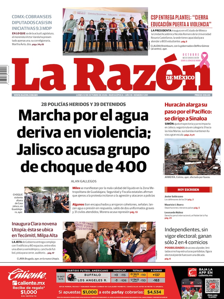 La Razón 12 Octubre 2026