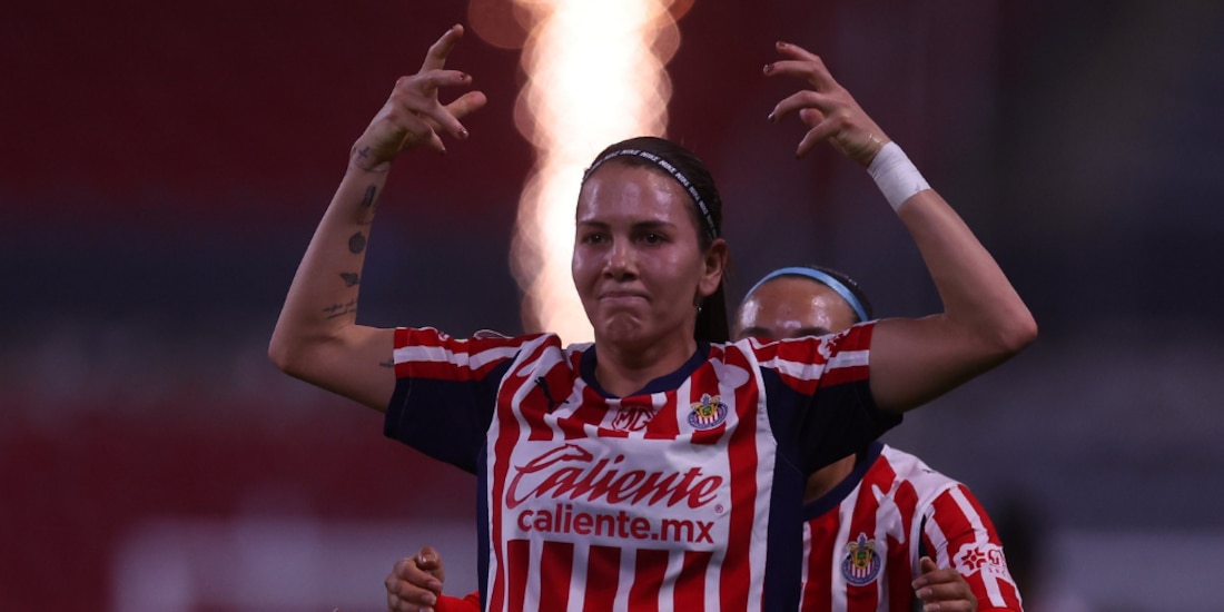 Alicia Cervantes se convierte en la máxima goleadora del Club Guadalajara.