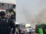 Se registra fuerte accidente en la México-Pachuca.