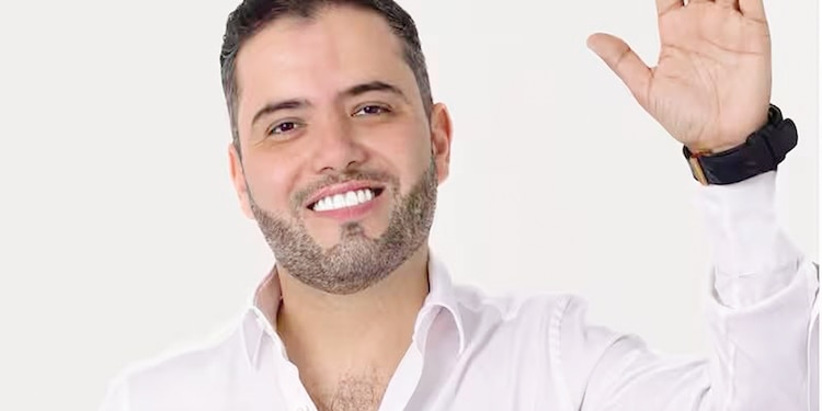 El exmunícipe detenido Diego Rivera, por presuntos nexos con el crimen.