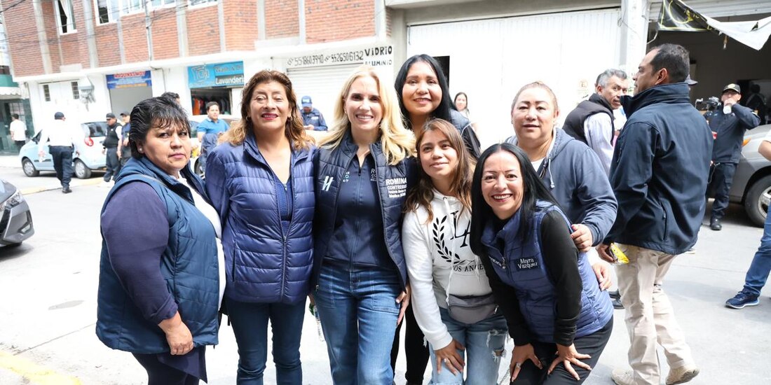 Romina Contreras agradece el respaldo de los huixquiluquenses tras ser nombrada la alcaldesa mejor evaluada del Estado de México.