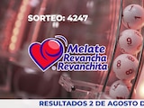 Resultados del sorteo 4247 del Melate, Revancha y Revanchita de este 2 de agosto del 2026.