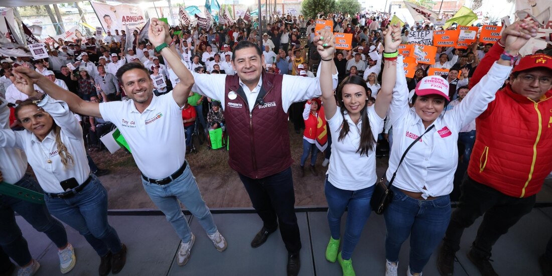 Armenta va por un transporte público eléctrico y accesible al pueblo