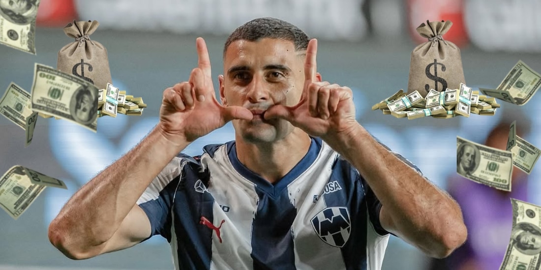 Germán Berterame saldrá de Monterrey por una millonada