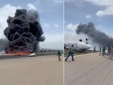 Los 36 pasajeros que viajaban a bordo del avión sobrevivieron; aeronave impactó en pista de aterrizaje de aeropuerto en la capital de Somalia.