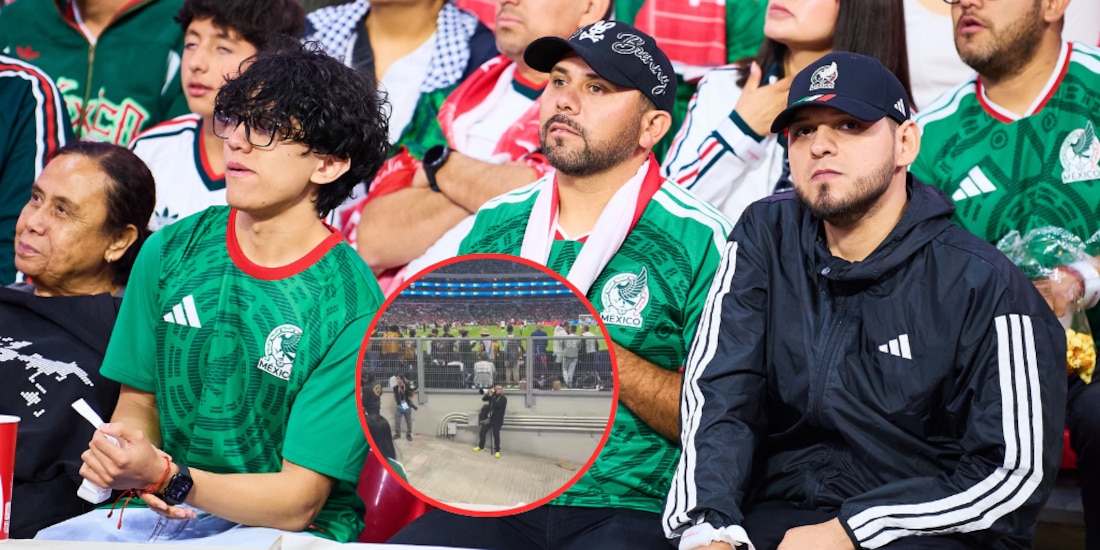 La afición se queja sobre los asientos del Estadio Azteca.