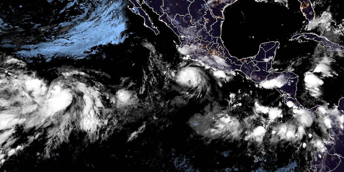Tormenta Tropical "Polo" podría fortalecerse hasta huracán categoría 4 en el Pacífico.