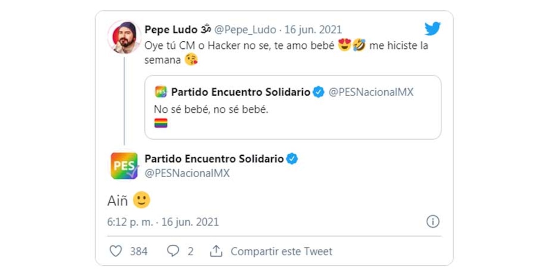 PES alista denuncia por “secuestró” de sus redes sociales