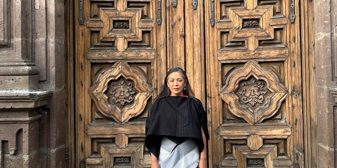 La realizadora oaxaqueña, el pasado martes en Morelia.