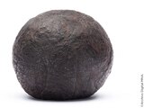 Pelota de hule mesoamericana.