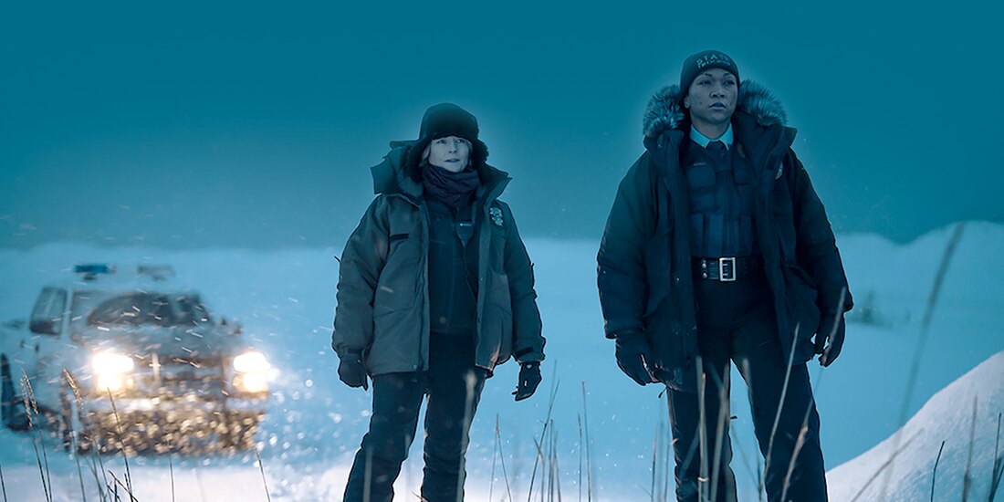 Foster y Reis, en un fotograma de la serie.