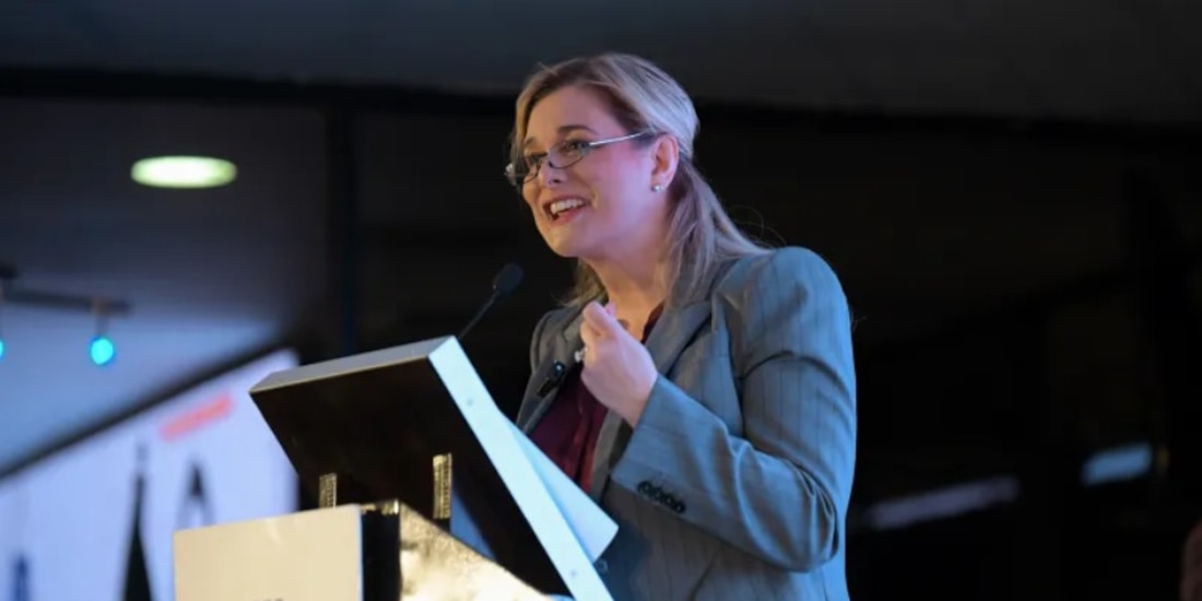 Maru Campos, Gobernadora constitucional de Chihuahua.