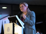 Maru Campos, Gobernadora constitucional de Chihuahua.