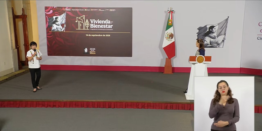 La titular de Sedatu dio un informe en la Mañanera de CSP.