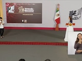 La titular de Sedatu dio un informe en la Mañanera de CSP.