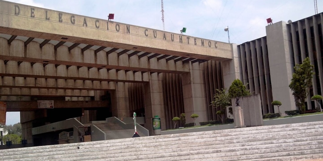 Sede de la Alcaldía Cuauhtémoc.