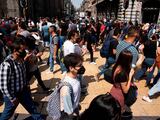Habitantes de la CDMX en el Centro en tiempos del Semáforo Verde de riesgo COVID-19.