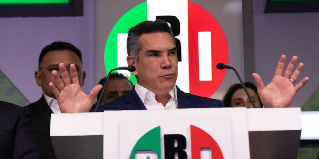 Alejandro Moreno Cárdenas, dirigente nacional del PRI.