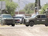 Elementos de la Defensa resguardan la zona del delito para iniciar las indagatorias en Aguascalientes.